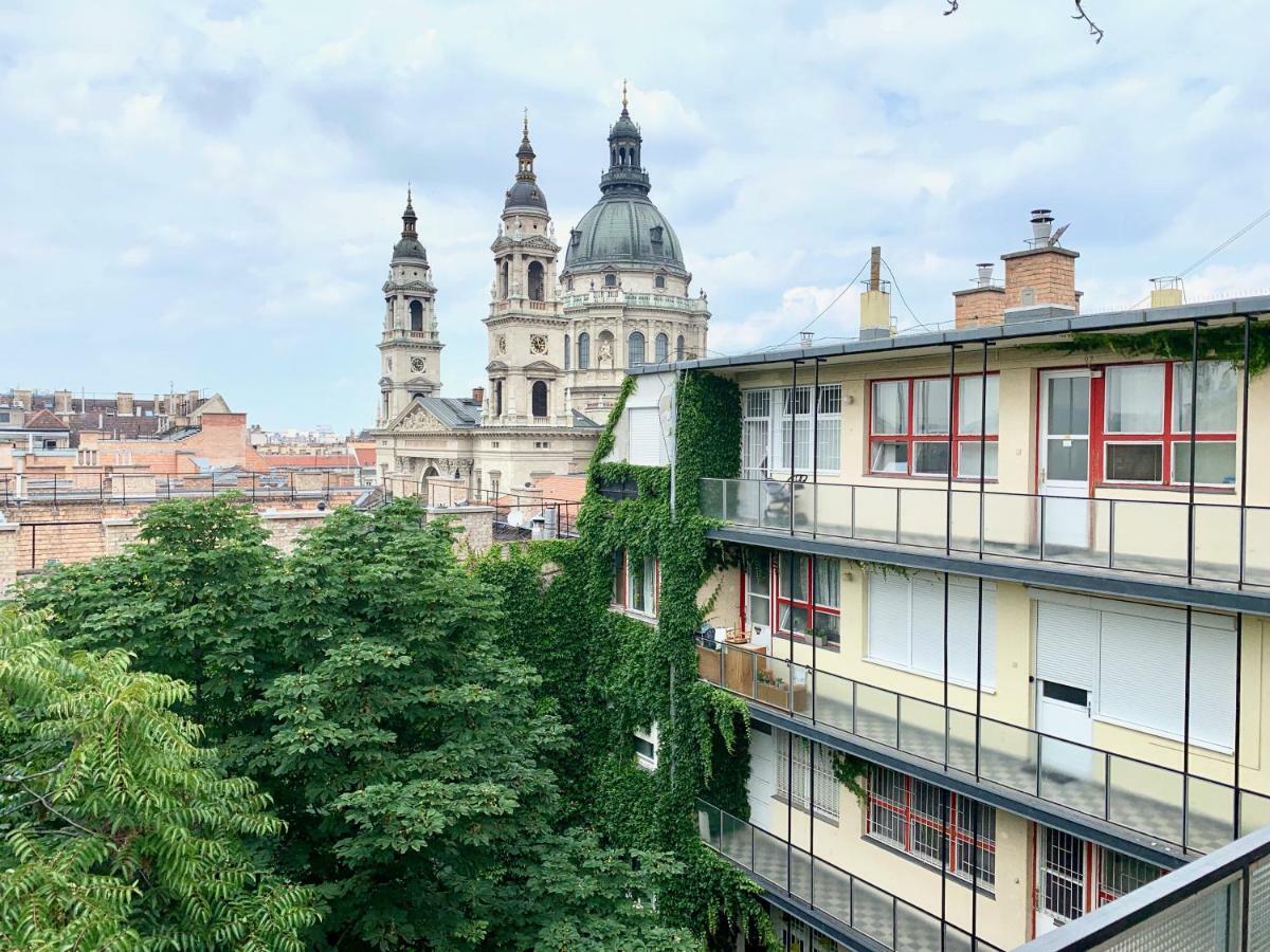 Standard Apartment By Hi5 - Incredible View With Terrace Budapest Ngoại thất bức ảnh